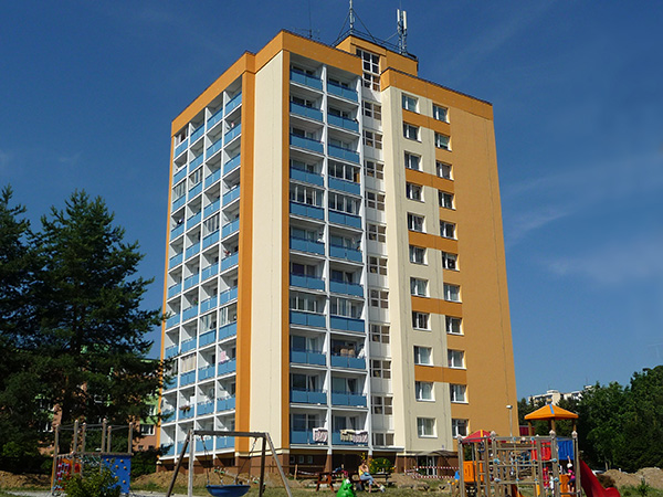 Zateplenie bytového domu – Spojová 10, Banská Bystrica